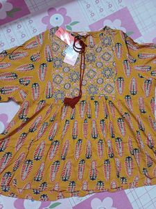 Bohemian ajrakh summer Top