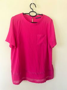Hot Pink Blouse
