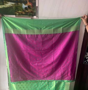Sea Green Banarasi Saree