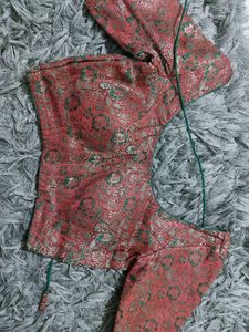 Banarasi Blouse..multi Colored