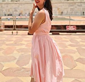 Pink Short Dress From H&M