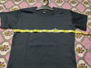 Adidas Prussian blue t-shirt for unisex