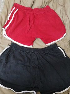 Comfy Lounge Shorts - Two Pair(Size - L)