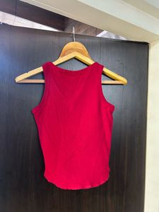 Red Tennis Tank Top By nuon Westside