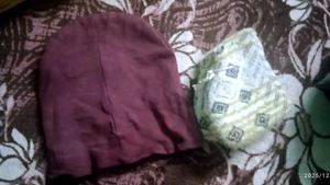 Green &amp; White Striped Joggers