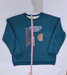 Abstract Graphic Sweatshirt