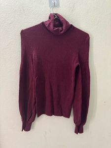 Oodji Maroon Sweater
