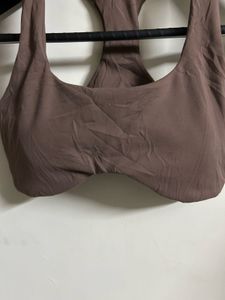 Brown Sports Bra
