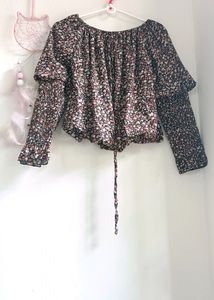 Floral Crop Top