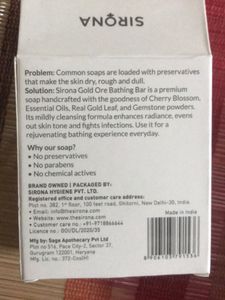 Sirona Cramp Relief Roll On And Bathing Soap