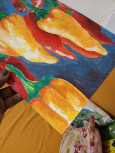 Handpainted Acrylic Painting On Paper