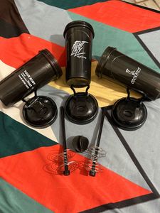 Set of 3 New Shaker Bottles