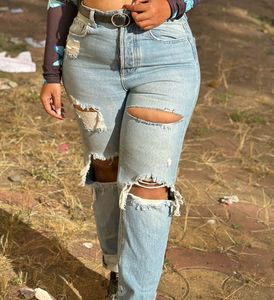 Denim Ripped Jeans