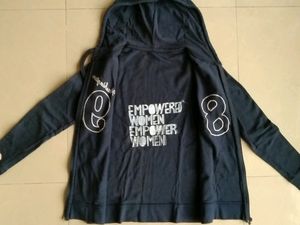 Hoodie Zipper Jacket Size:M