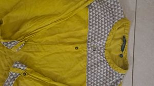 Yellow Kurta