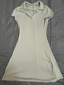 Casual Green Midi Dress