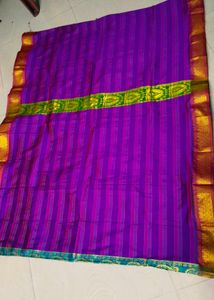 Multi Colour Kanjeevaram Silk Saree