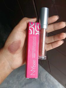NY Bae Matte Liquid Brown Pink Mix Nude Lipstick
