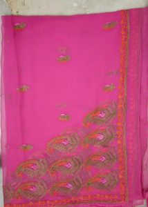 Pink Embroidered Salwar Kameez Suit
