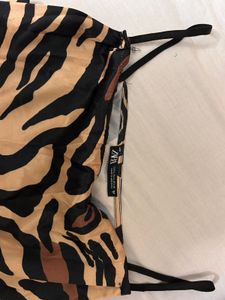 Authentic Zara Tiger Print Dress