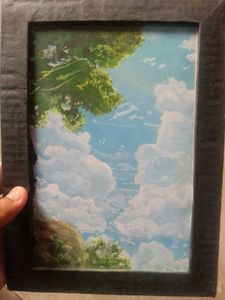 Cloudy Sky Painting