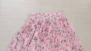 Barbie Floral Pink Girls&#39; Ruffle Skirt