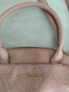 Reptilian Pattern Tote Bag With Detachable Strap