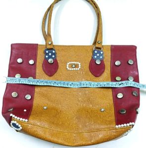 Hand bag pearls Stone large purse unique fancy