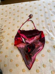 Tie-dye Halter Top