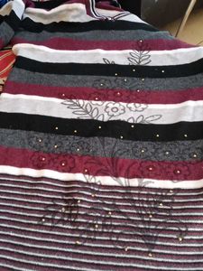 Woolen Plazzo Suit
