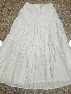 White Long Skirt