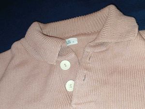 Stylish Cropped Knit Sweater