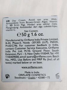 Oriflame Hydra Radiance Day Cream Light