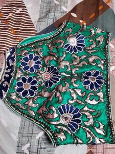 Real Zircon Work Blouse