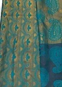 Elegant Teal Saree