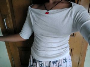 Off shoulder White Top