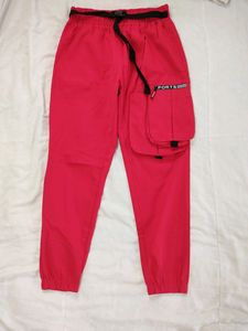 Red Joggers Brand New Amazing Quality