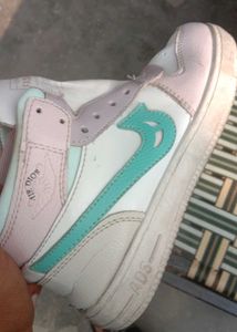COOL PINK AND CYAN SNEAKERS