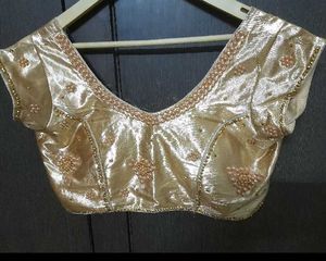 Fully Golden Blouse