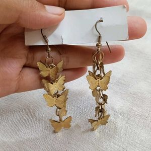 Butterfly Drop Earrings