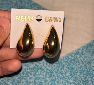 Gold Drop Earrings