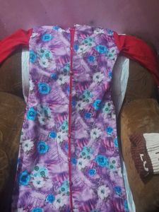 Floral Print Kurta