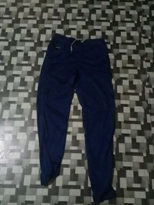 Navy Blue Track Pants