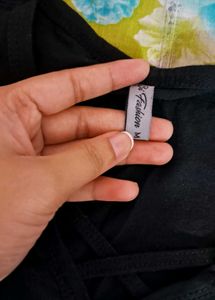 Stylish Black Long Sleeve Top