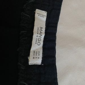 MANGO Solid denim And Tees 🐈‍⬛one Piece