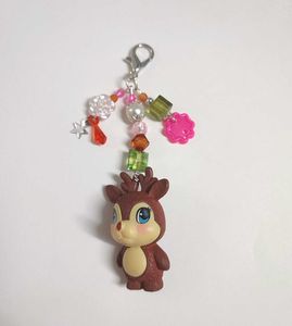 Kawaii Brown Deer Bag Charm