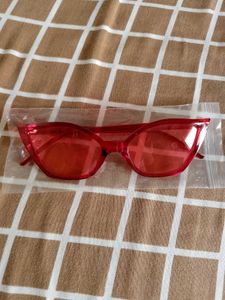 Red Cat Eye Sunglasses