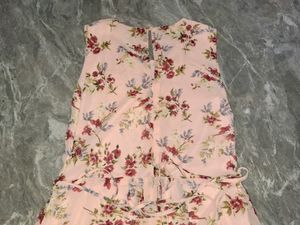 Peach Maxi Dress