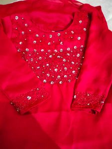 Beautiful stone Worked Kurtis