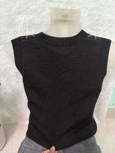 H&amp;M Argyle Knit Vest ❤️